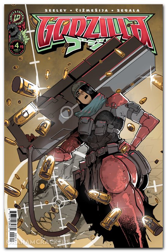 Godzilla #4 (2025) cover a