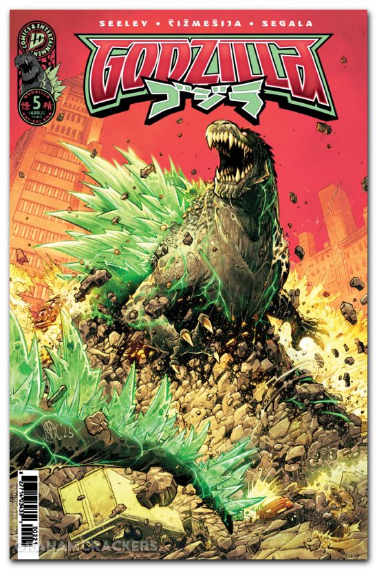 Godzilla #5 (2025) cover b gonzalez variant