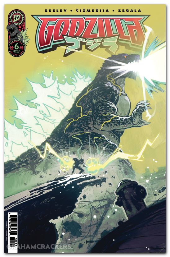 Godzilla #6 (2025) cover b rivas variant