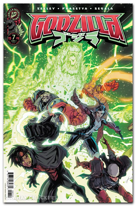 Godzilla #7 (2025) cover b prasetya variant