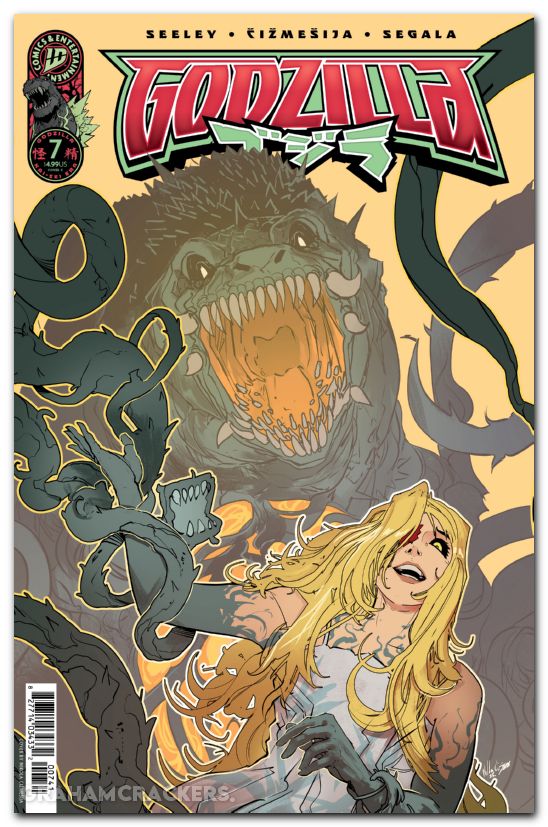 Godzilla #7 (2025) cover c cizmesija variant