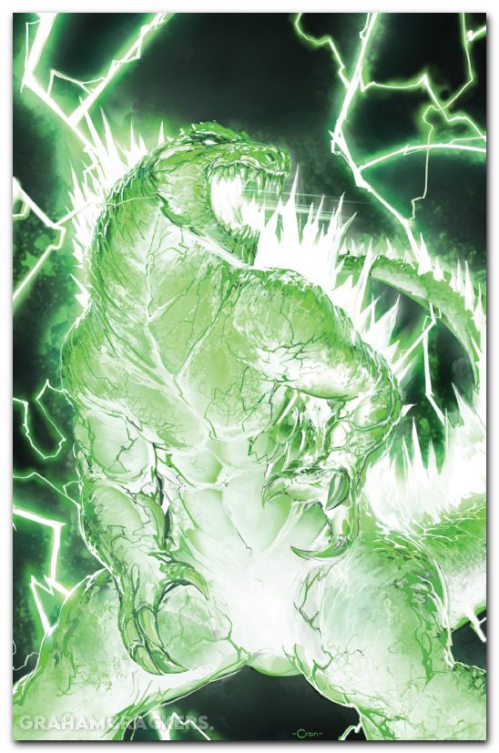 Godzilla #7 (2025) cover f crain virgin variant