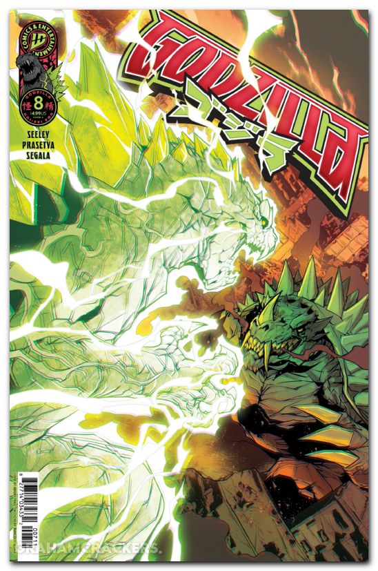 Godzilla #8 (2025) cover a