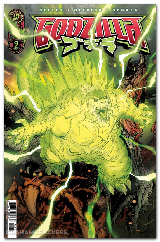 Godzilla #9 (2025) cover a
