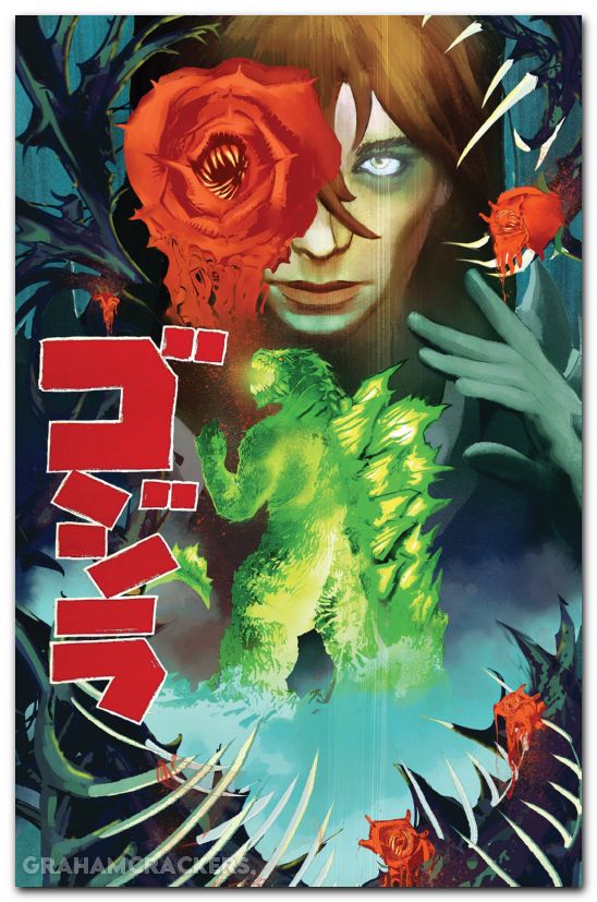 Godzilla #12 (2025) cover c de martinis movie homage variant