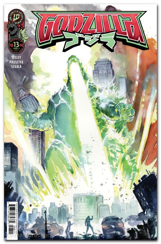 Godzilla #13 (2025) cover a