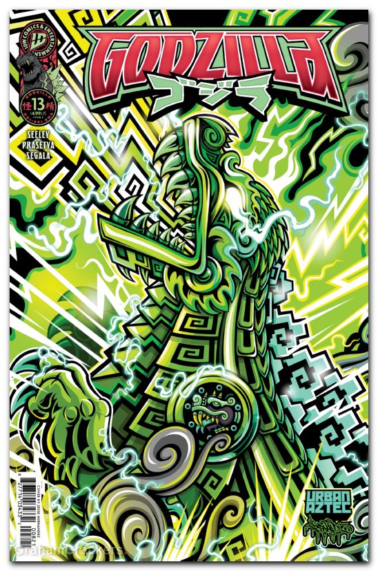 Godzilla #13 (2025) cover b hernandez variant