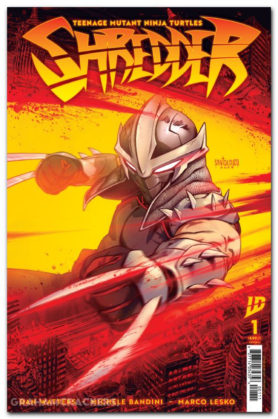 Teenage Mutant Ninja Turtles Shredder #1 (2025) cover a