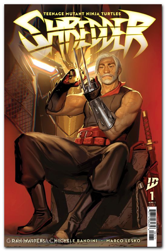 Teenage Mutant Ninja Turtles Shredder #1 (2025) cover h sejic variant