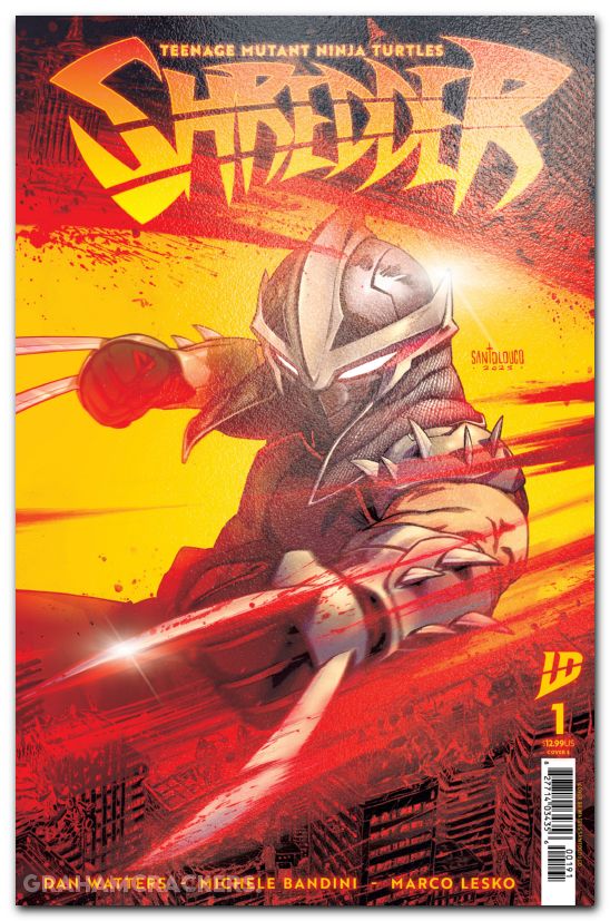 Teenage Mutant Ninja Turtles Shredder #1 (2025) cover e santolouco foil