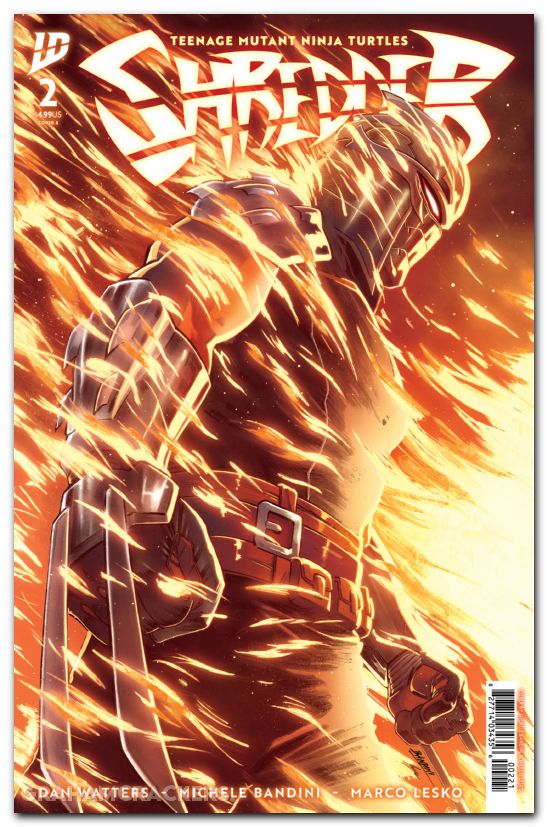 Teenage Mutant Ninja Turtles Shredder #2 (2025) cover b bandini variant