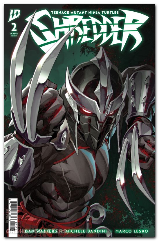 Teenage Mutant Ninja Turtles Shredder #2 (2025) cover c ngu variant