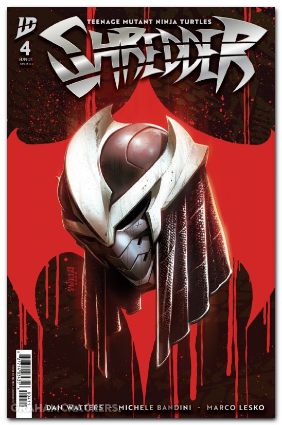 Teenage Mutant Ninja Turtles Shredder #4 (2025) cover a