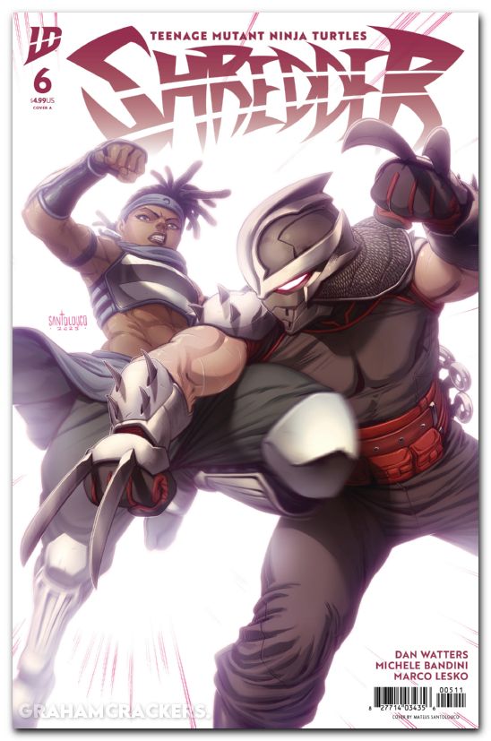 Teenage Mutant Ninja Turtles Shredder #6 (2025) cover a
