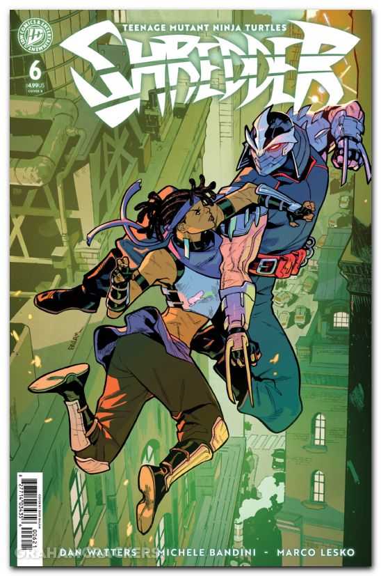 Teenage Mutant Ninja Turtles Shredder #6 (2025) cover b bandini variant