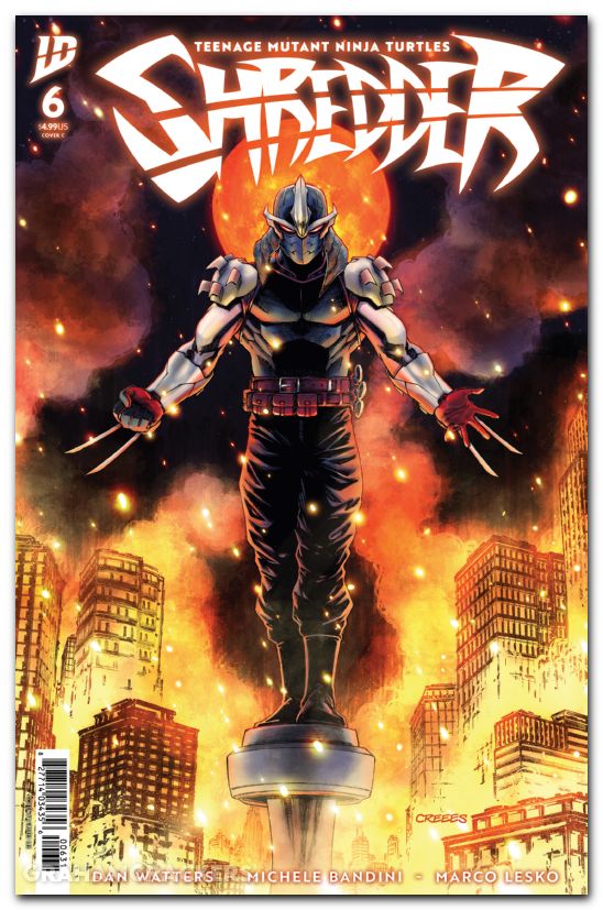 Teenage Mutant Ninja Turtles Shredder #6 (2025) cover c lee variant