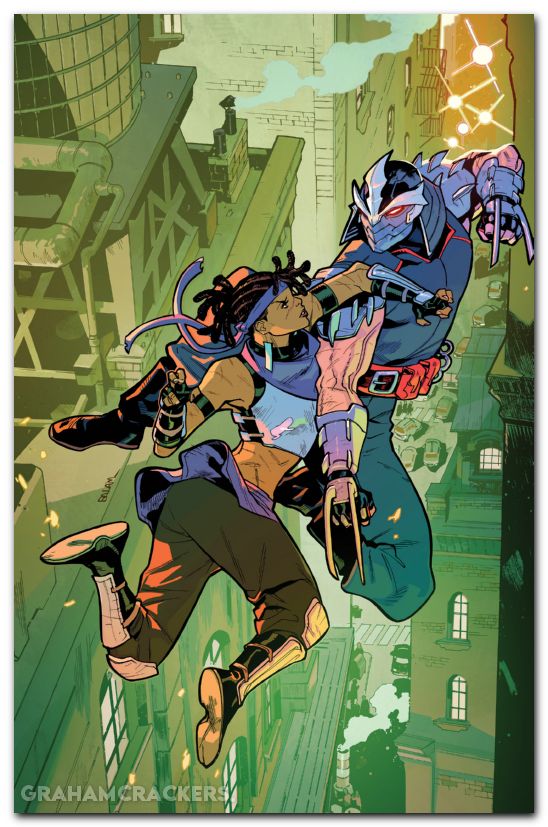 Teenage Mutant Ninja Turtles Shredder #6 (2025) cover d bandini virgin variant