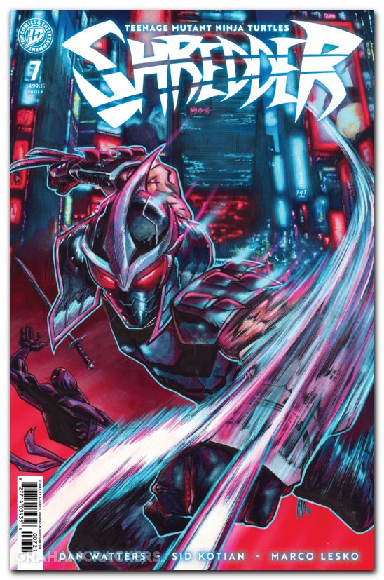 Teenage Mutant Ninja Turtles Shredder #7 (2025) cover b alburquerque variant