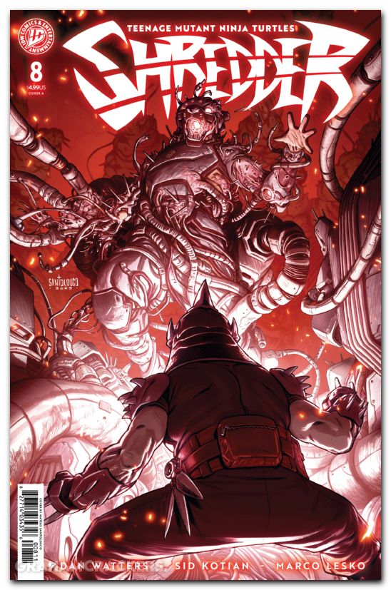 Teenage Mutant Ninja Turtles Shredder #8 (2025) cover a