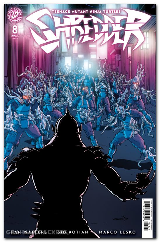 Teenage Mutant Ninja Turtles Shredder #8 (2025) cover c burrows variant