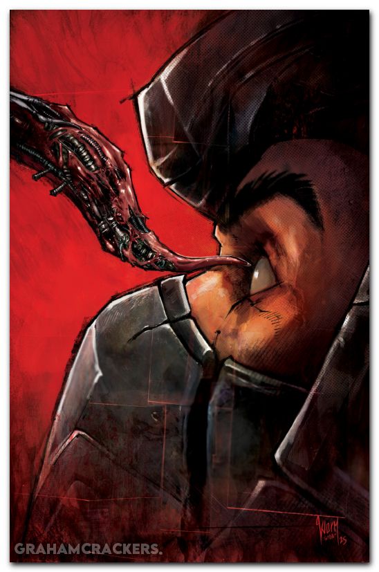 Teenage Mutant Ninja Turtles Shredder #9 (2025) cover e worm virgin variant