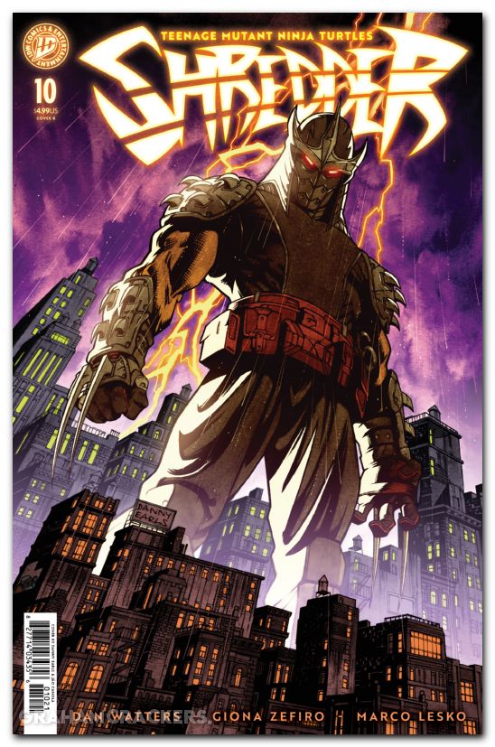 Teenage Mutant Ninja Turtles Shredder #10 (2025) cover b earls variant