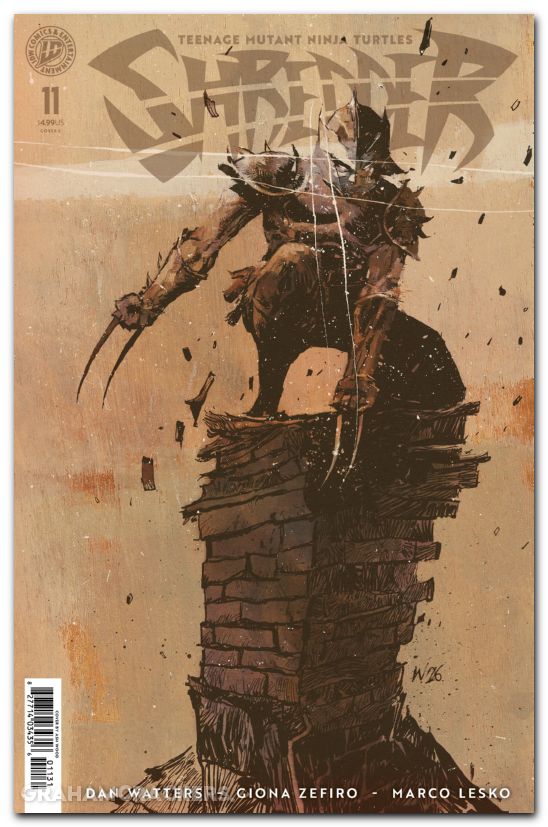 Teenage Mutant Ninja Turtles Shredder #11 (2025) cover c wood variant