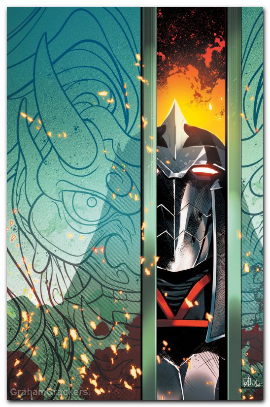 Teenage Mutant Ninja Turtles Shredder #12 (2025) cover d izaakse virgin variant