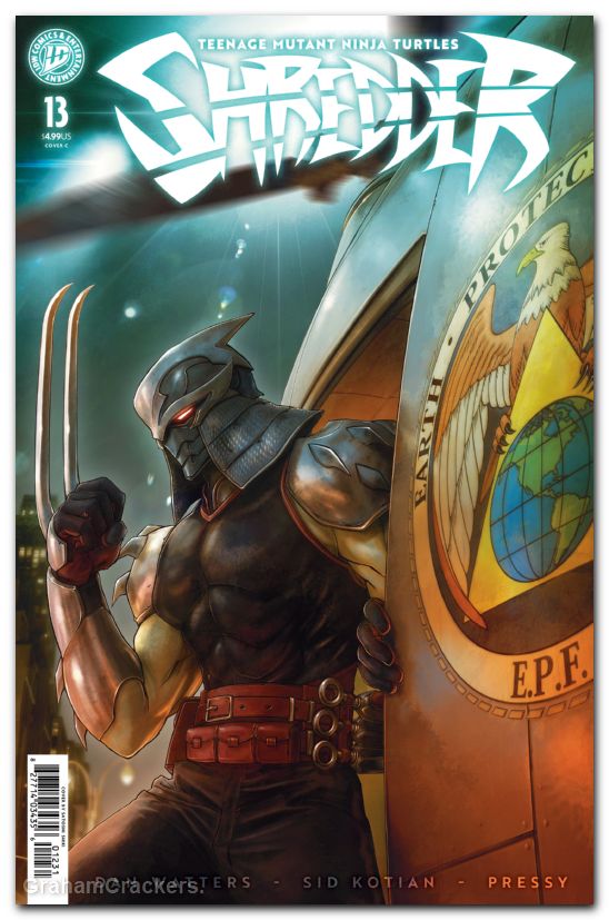 Teenage Mutant Ninja Turtles Shredder #13 (2025) cover c shiki variant
