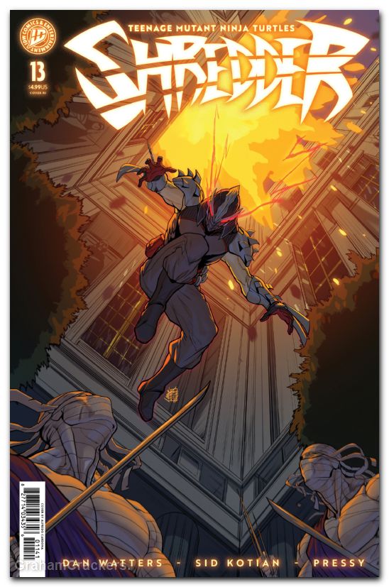Teenage Mutant Ninja Turtles Shredder #13 (2025) cover d cardona variant