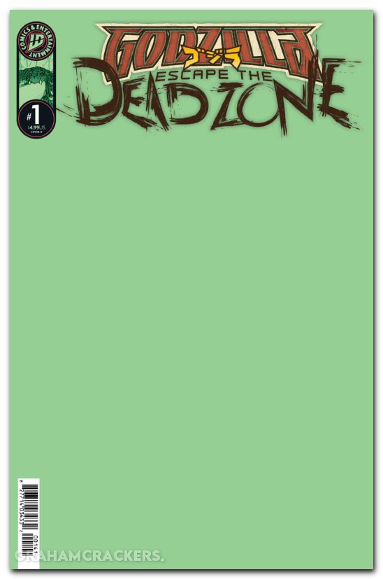 Godzilla Escape The Deadzone #1 (2025) cover d sketch variant