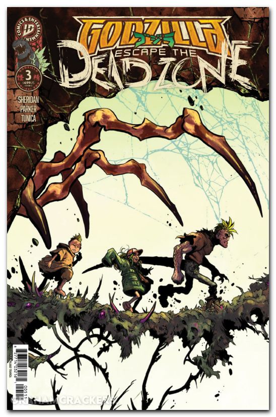 Godzilla Escape The Deadzone #3 (2025) cover a