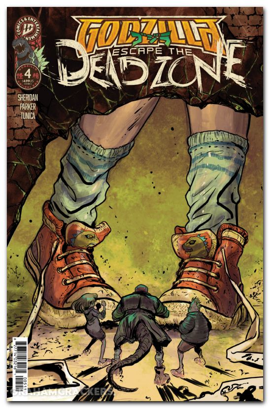 Godzilla Escape The Deadzone #4 (2025) cover a