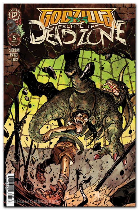 Godzilla Escape The Deadzone #5 (2025) cover a