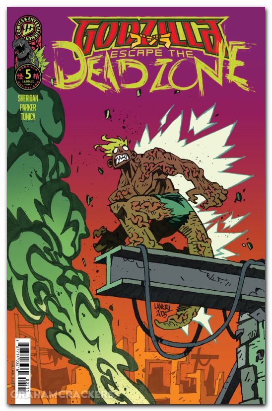 Godzilla Escape The Deadzone #5 (2025) cover b lankry variant