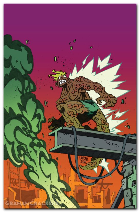 Godzilla Escape The Deadzone #5 (2025) cover c lankry virgin variant