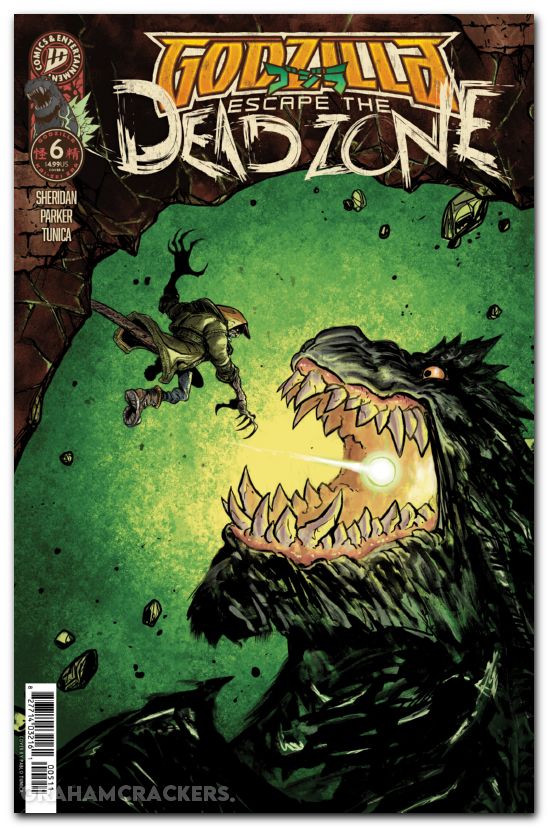 Godzilla Escape The Deadzone #6 (2025) cover a