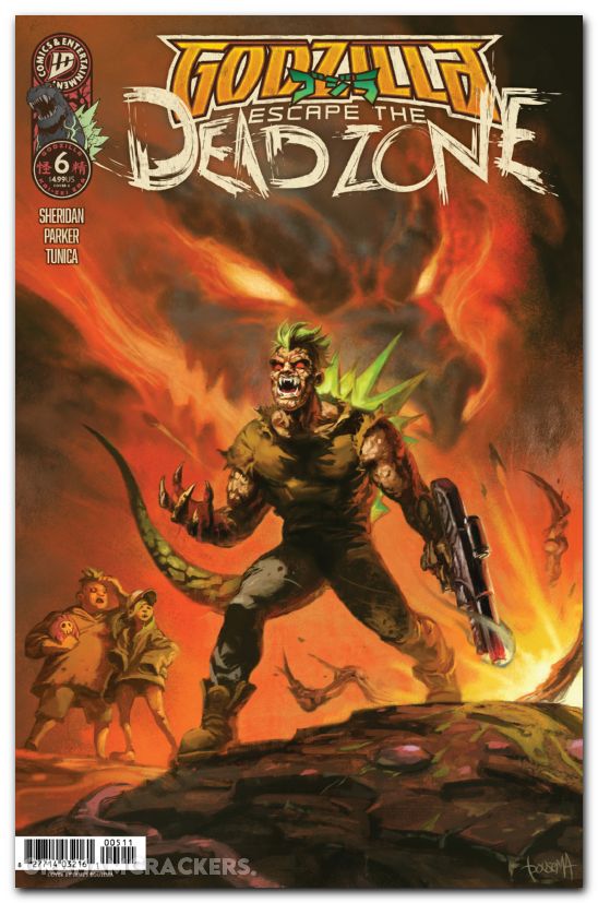 Godzilla Escape The Deadzone #6 (2025) cover b bousema variant
