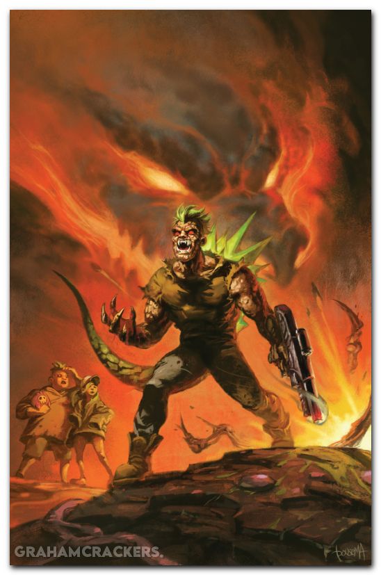 Godzilla Escape The Deadzone #6 (2025) cover c bousema virgin variant