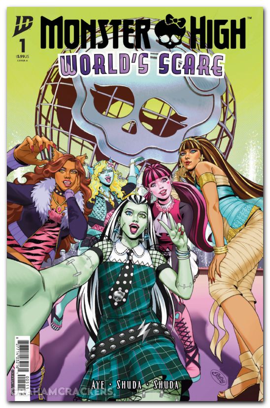 Monster High Worlds Scare #1 (2025) cover a