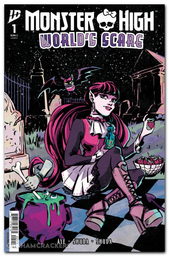 Monster High Worlds Scare #1 (2025) cover b sterle variant