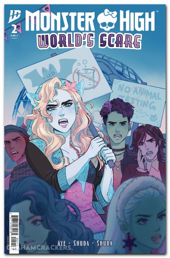 Monster High Worlds Scare #2 (2025) cover a