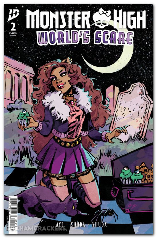Monster High Worlds Scare #2 (2025) cover b sterle variant