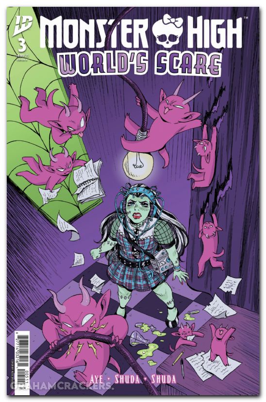 Monster High Worlds Scare #3 (2025) cover a