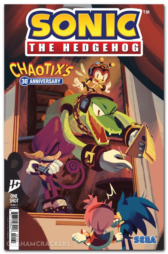 Sonic The Hedgehog Chaotixs 30th Anniversary Special #1 (2025) cover c fourdraine variant