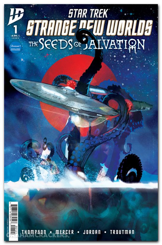 Star Trek Strange New Worlds The Seeds Of Salvation #1 (2025) cover b ward variant
