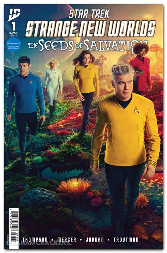 Star Trek Strange New Worlds The Seeds Of Salvation #1 (2025) cover c photo variant