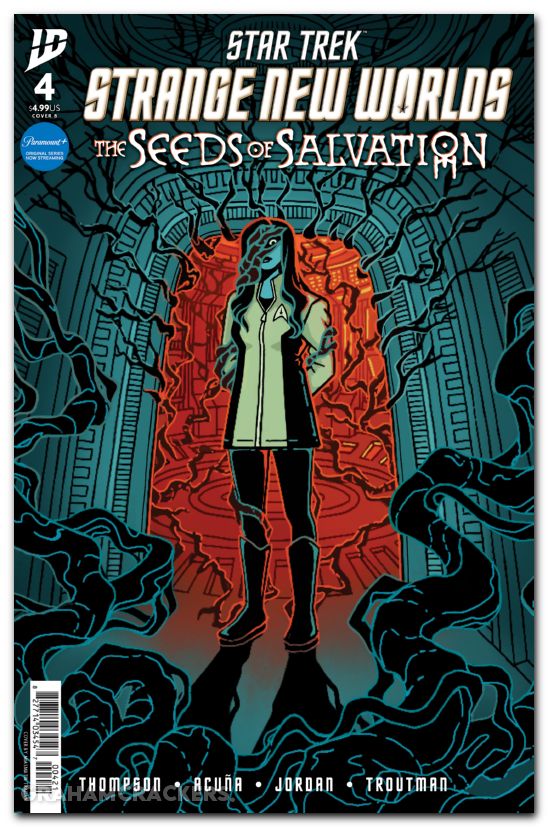 Star Trek Strange New Worlds The Seeds Of Salvation #4 (2025) cover b trahan variant