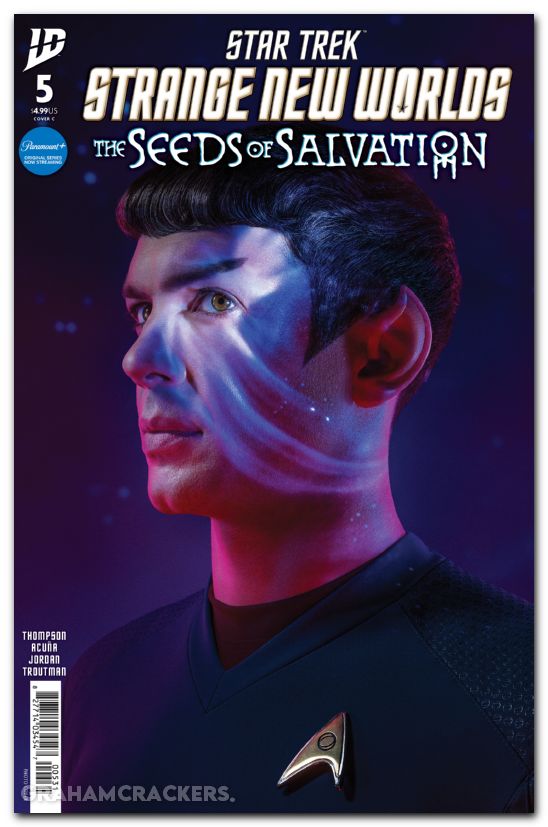 Star Trek Strange New Worlds The Seeds Of Salvation #5 (2025) cover c photo variant