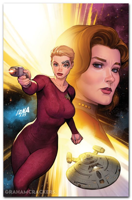 Star Trek Voyager Homecoming #1 (2025) cover d nakayama virgin variant